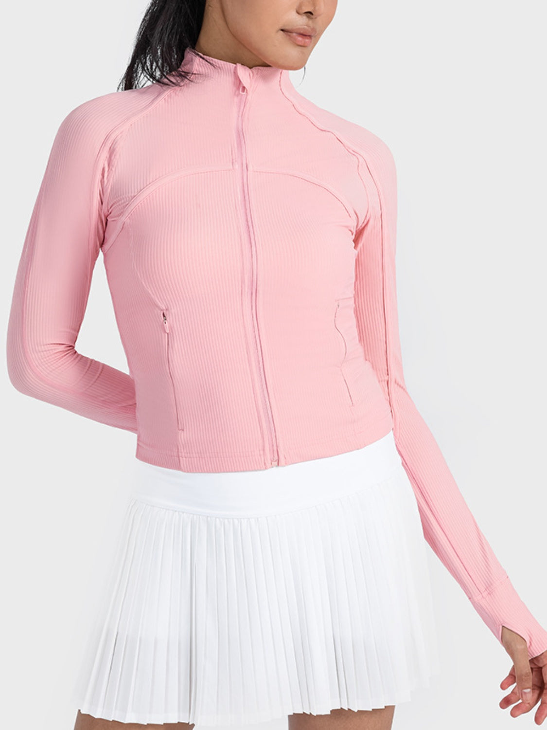 Millennia Zip-Up Long Sleeve Sports Jacket - Ignition Fitness