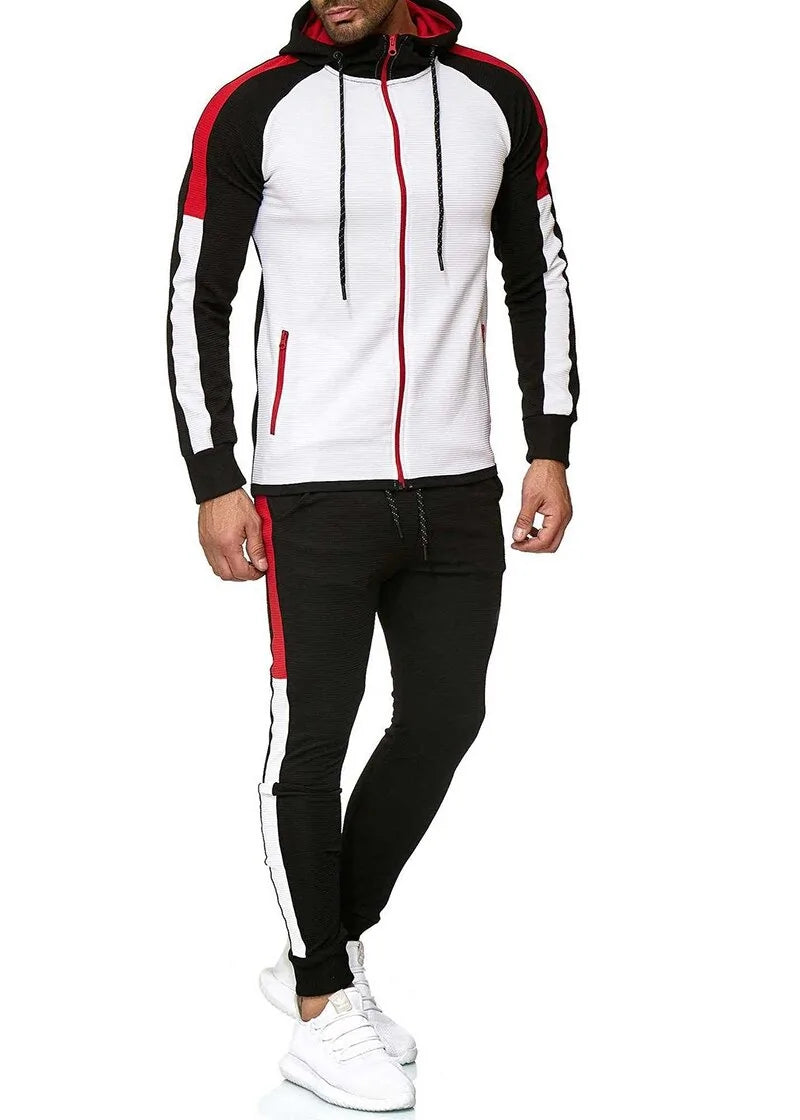 Men Hoodie Jacket + Pants Tracksuit - Ignition Fitness