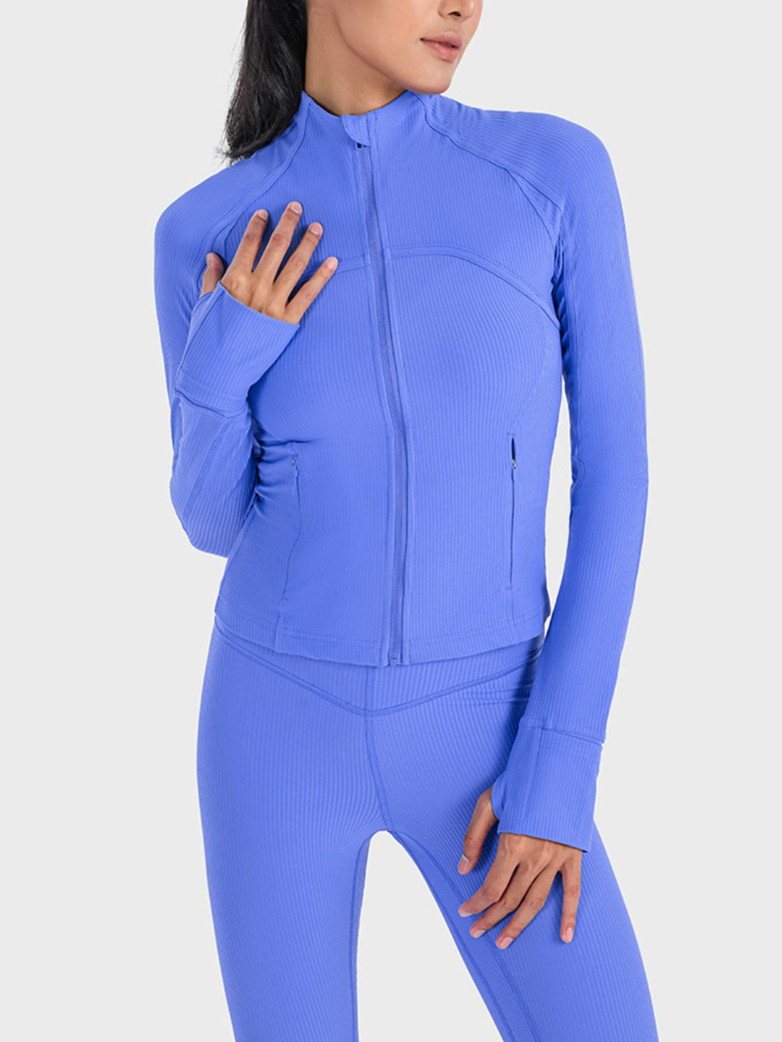 Millennia Zip-Up Long Sleeve Sports Jacket - Ignition Fitness