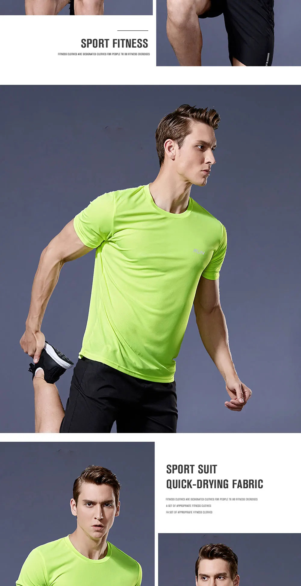 Men's Short Sleeve Sport T-Shirt - Ignition Fitness