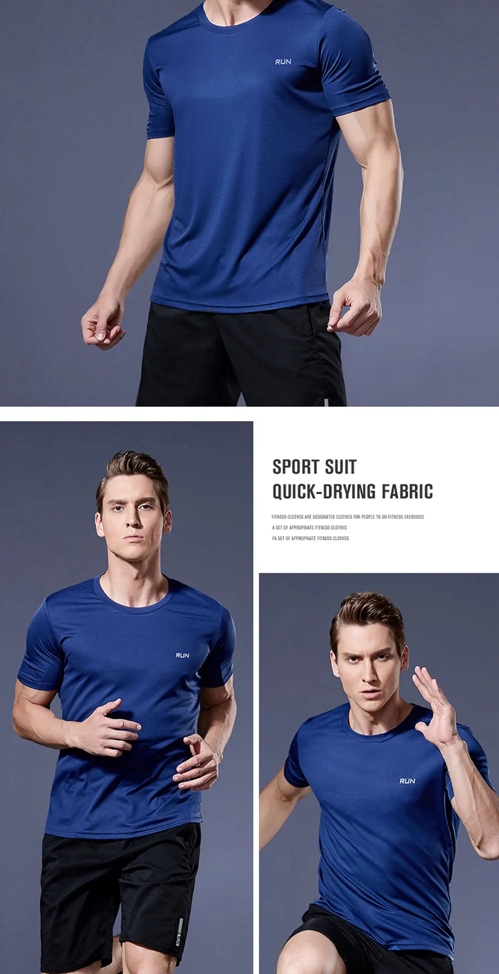 Workout Quick Dry Tee Shirt