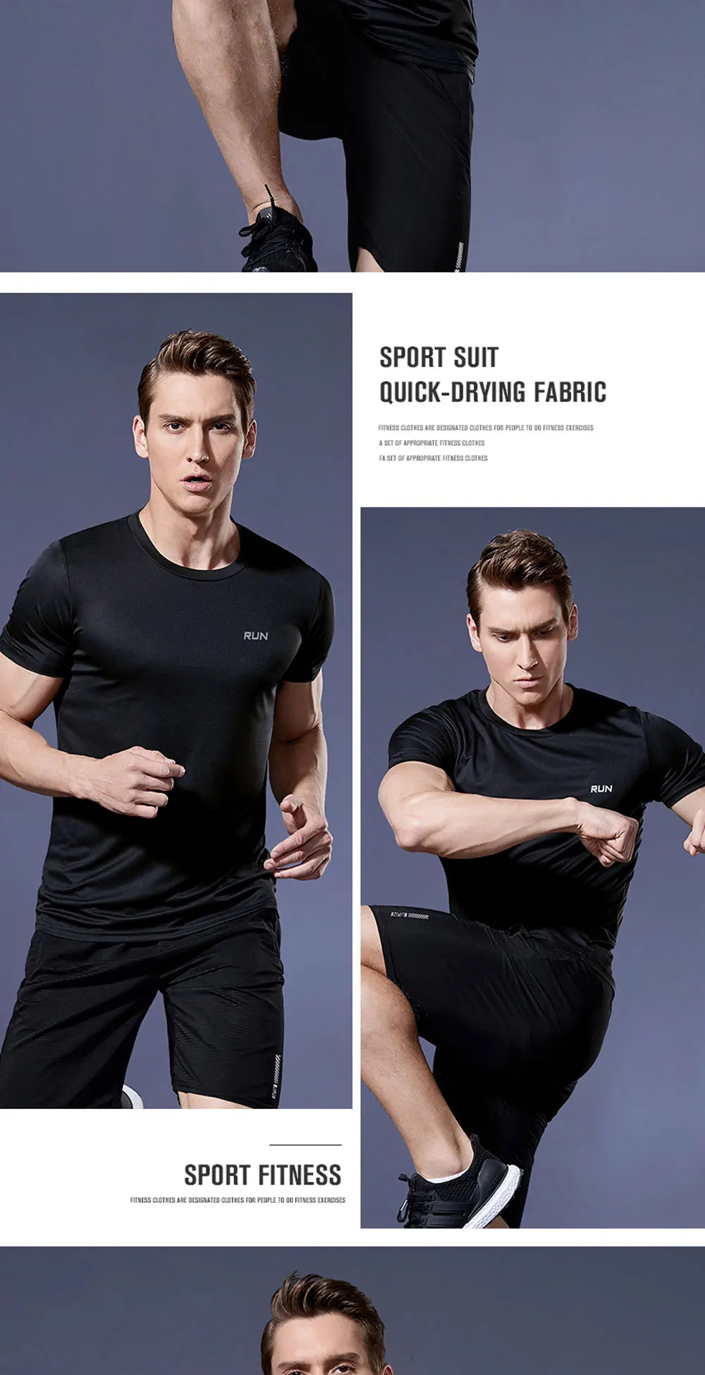 Stretchable Men's Workout Shirt