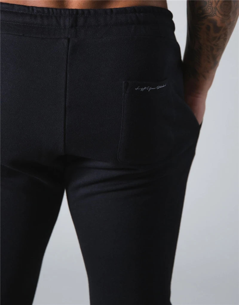 Black Casual Running Sweatpant