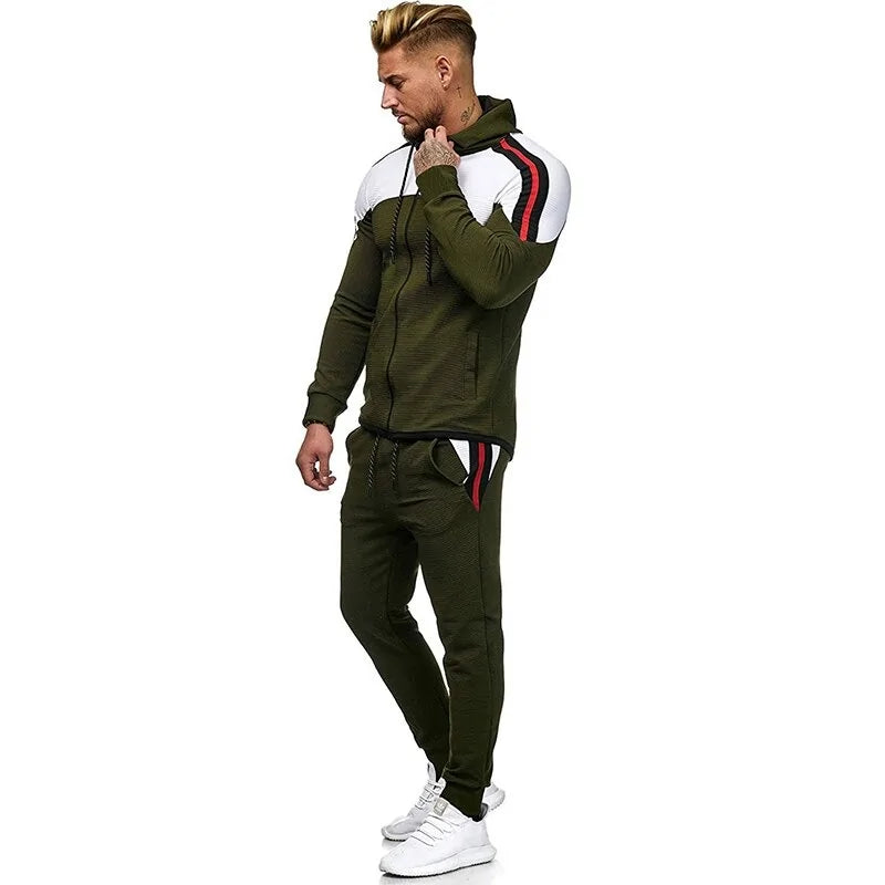 Men Hoodie Jacket + Pants Tracksuit - Ignition Fitness