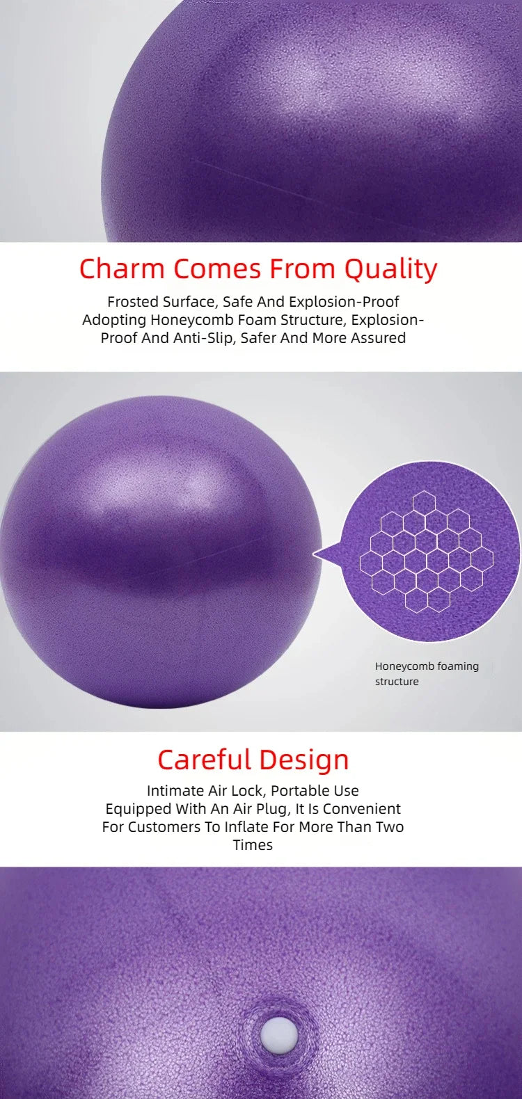 25 cm Yoga Pilates Ball - Ignition Fitness