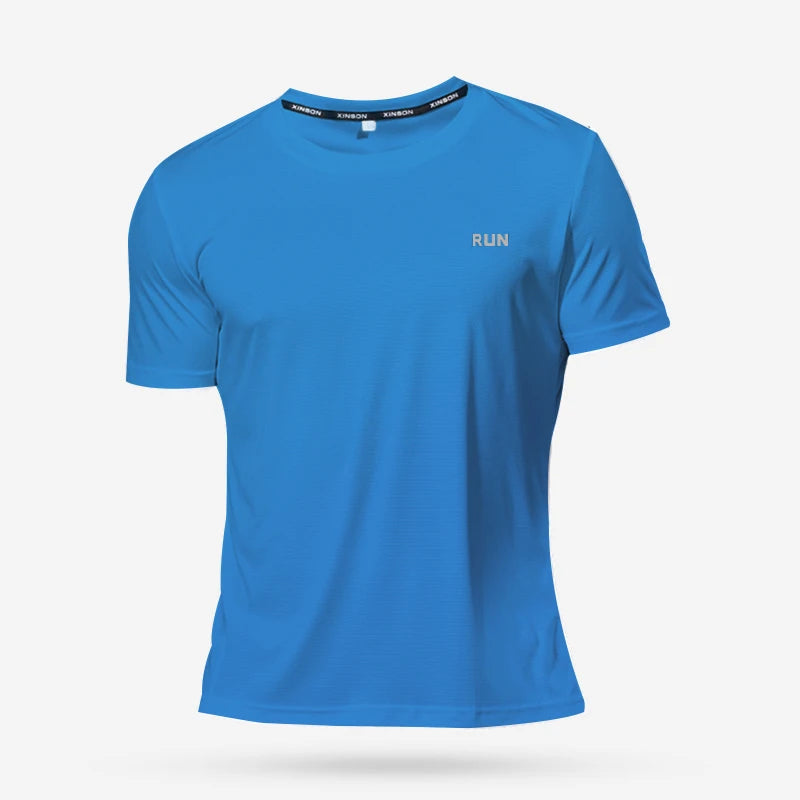 Men's Running T-Shirts, Quick Dry Sport T-Shirts, Fitness Gym Running Shirts, Soccer Shirts Men's Jersey Sportswear Gym Clothing - Ignition Fitness