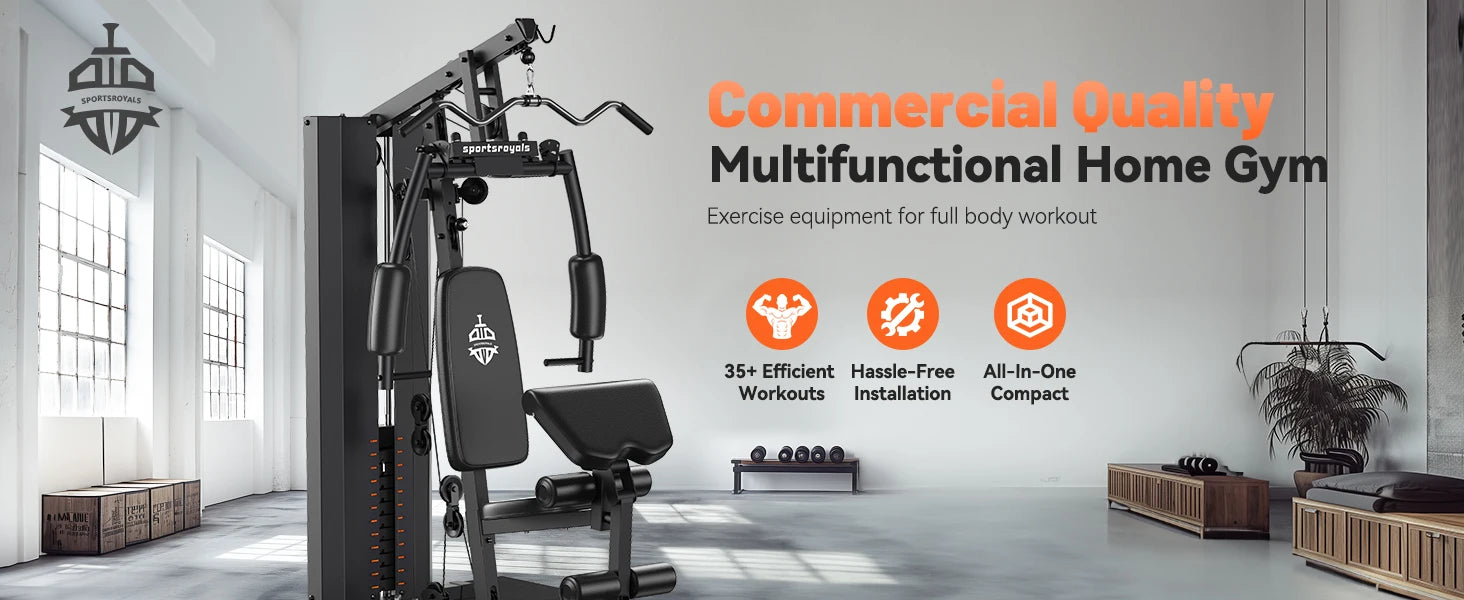Multifunction home gym