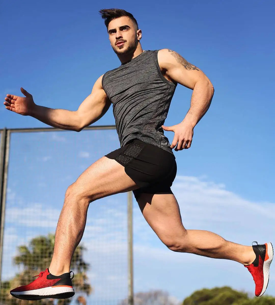 Quick Dry Mesh Training Sports Gym Shorts with Pockets - Ignition Fitness