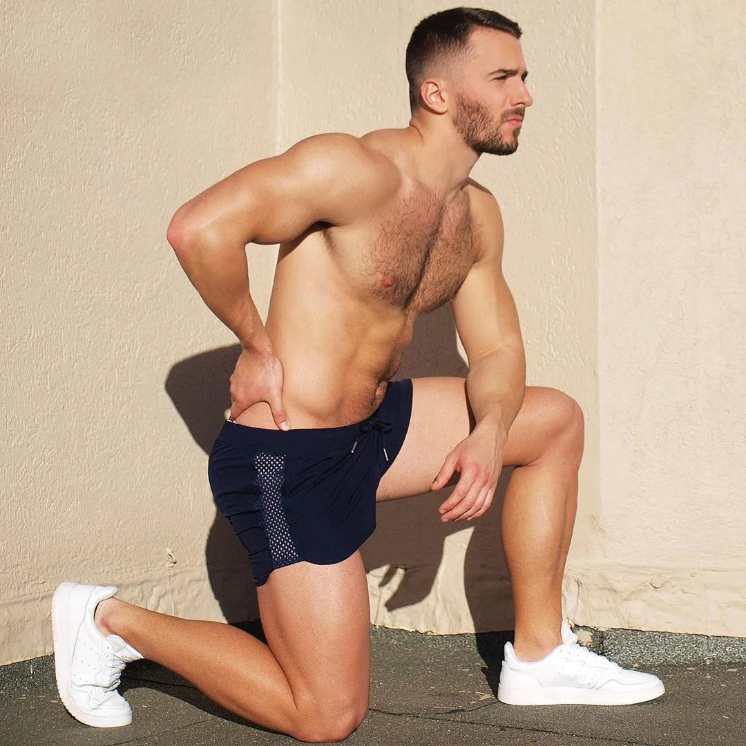 Quick Dry Mesh Training Sports Gym Shorts with Pockets - Ignition Fitness
