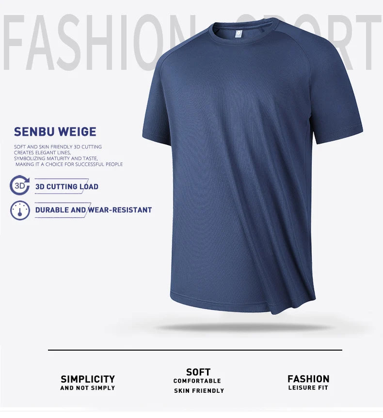 Soft and Skin friendly gym T-shirt