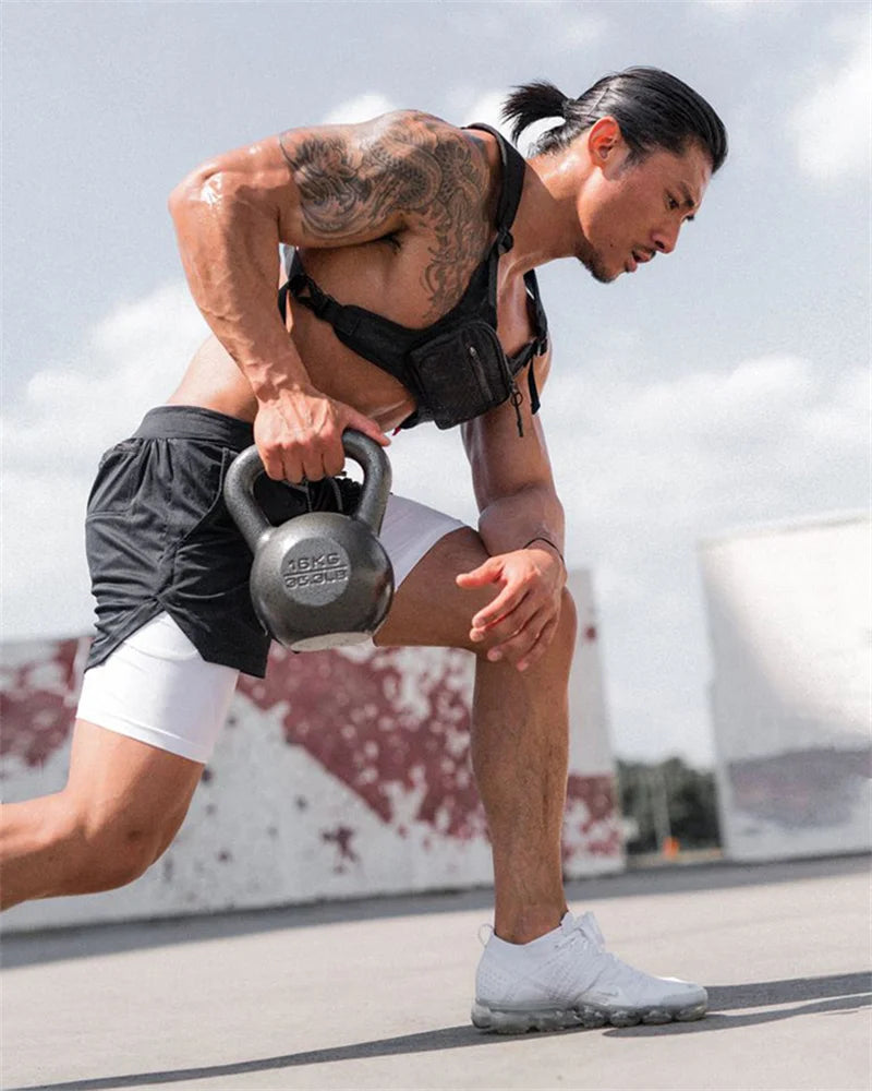 Men's 2-in-1 Running Shorts - Ignition Fitness