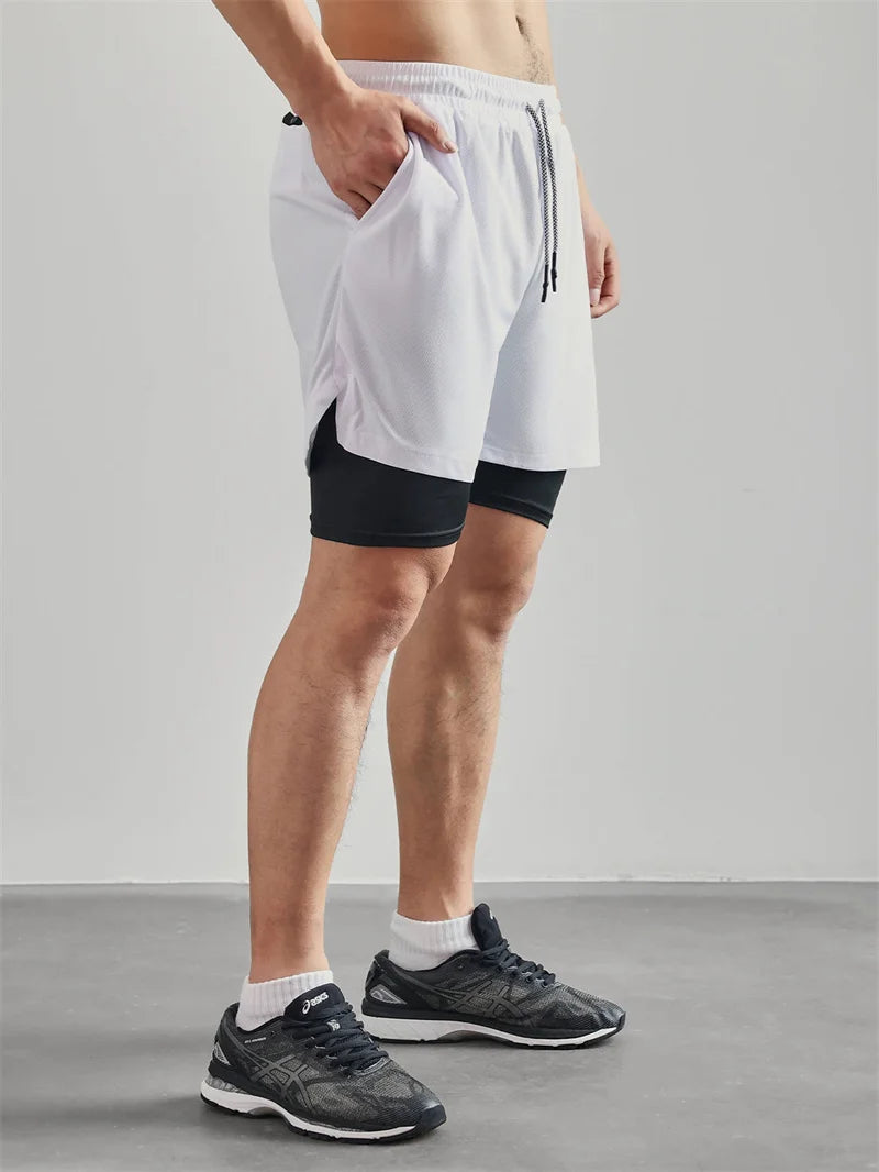 Men's 2-in-1 Running Shorts - Ignition Fitness