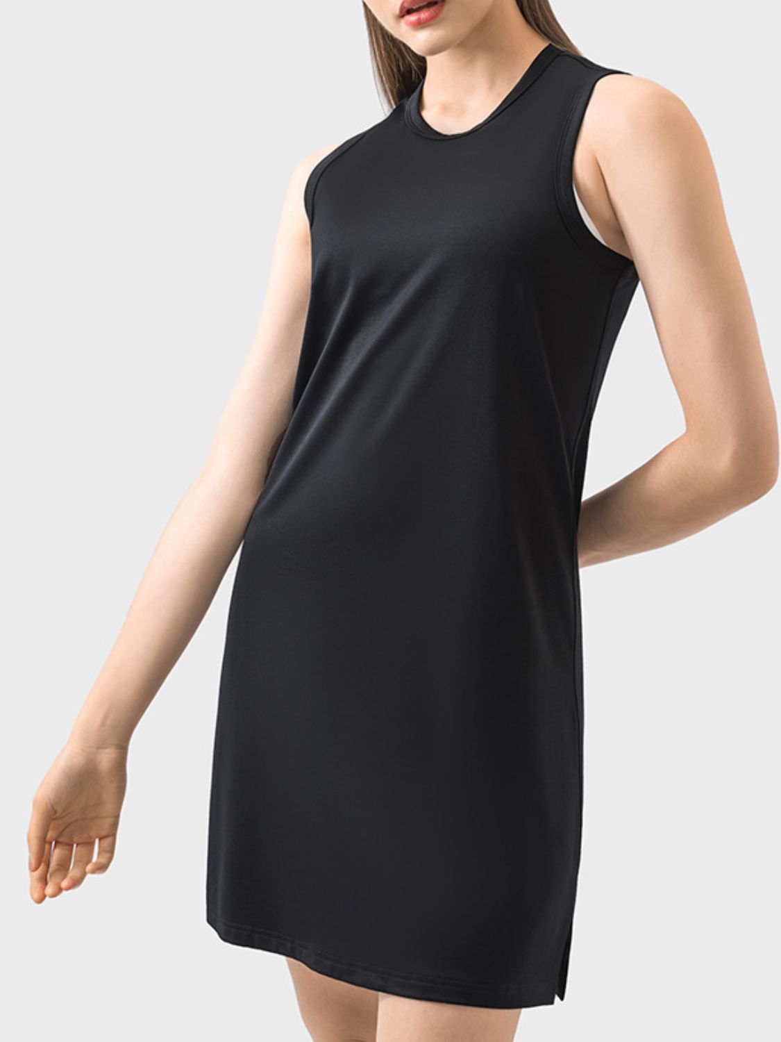 Millennia Round Neck Sleeveless Active Dress - Ignition Fitness