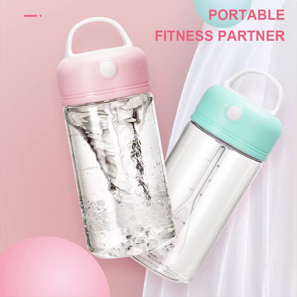 Electric Shake Bottle IPX5 Waterproof 380ML Blending Mixing Coffee Cup Automatic Protein Shaker Plastic Water Drink Mixer - Ignition Fitness