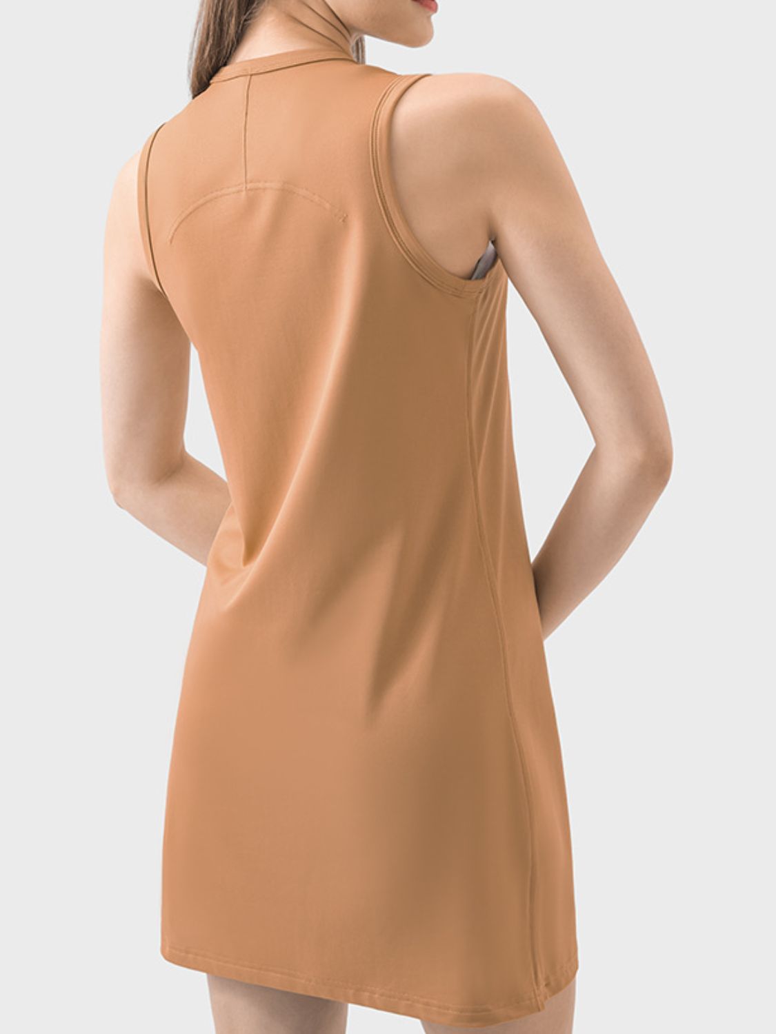 Millennia Round Neck Sleeveless Active Dress - Ignition Fitness