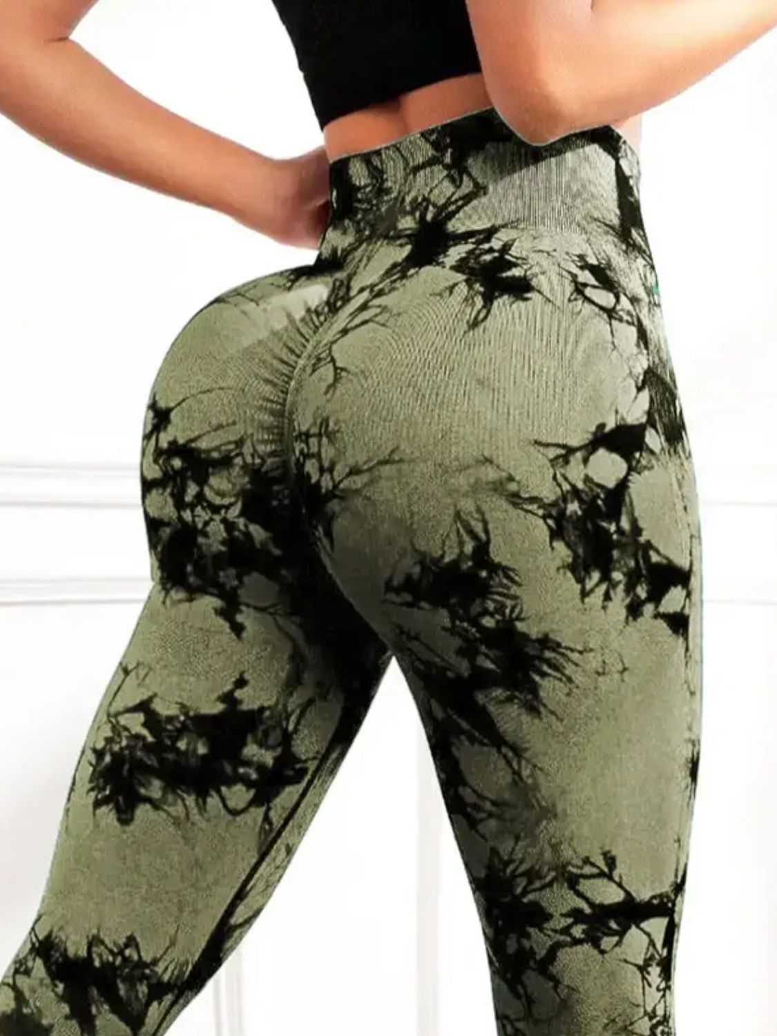 Tie-Dye High Waist Active Leggings - Ignition Fitness