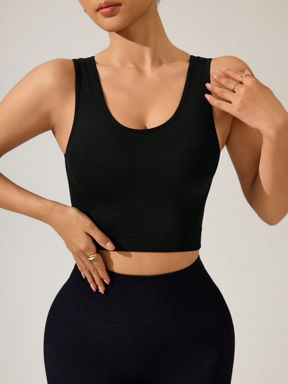 Crisscross Cropped Active Tank - Ignition Fitness