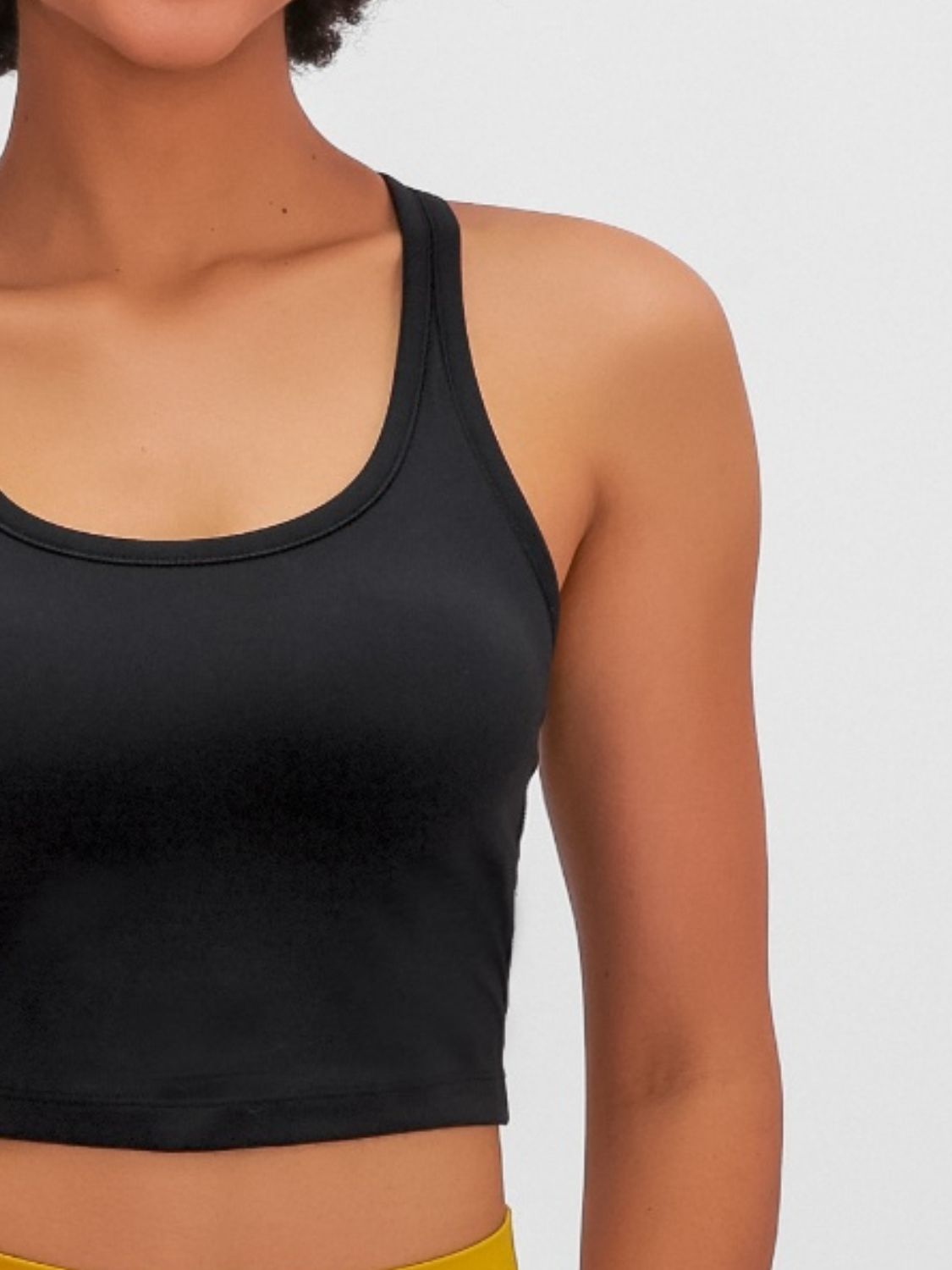 Millennia Scoop Neck Active Tank with Detachable Chest Pads - Ignition Fitness