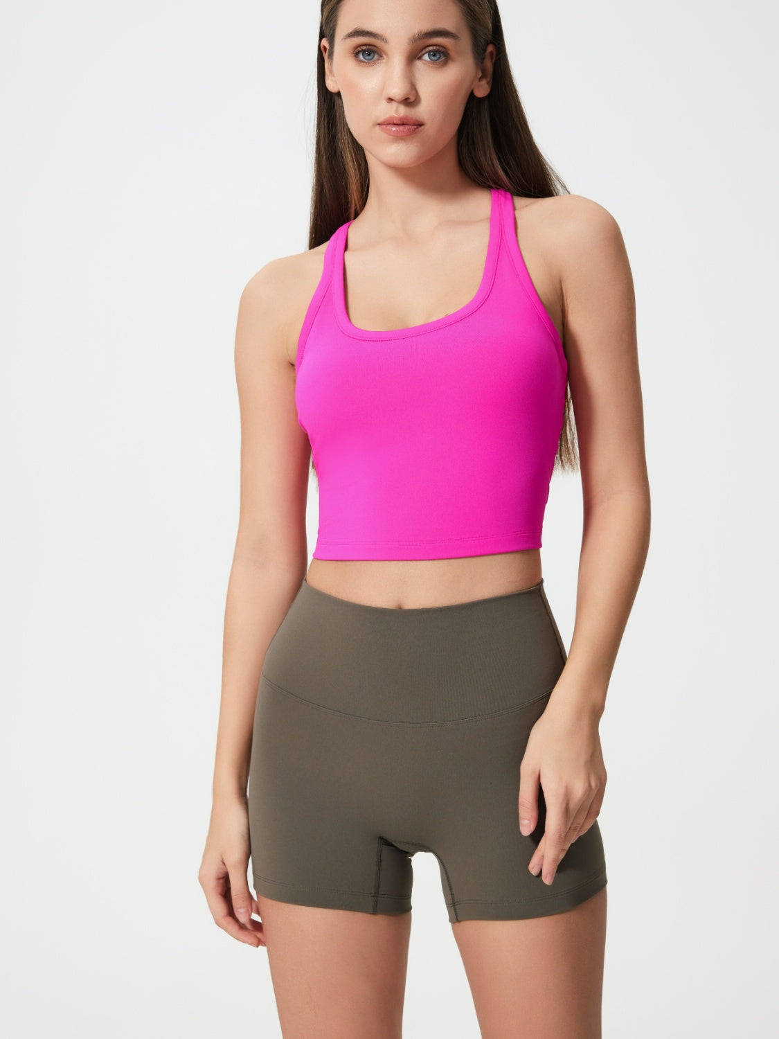 Millennia Scoop Neck Active Tank with Detachable Chest Pads - Ignition Fitness