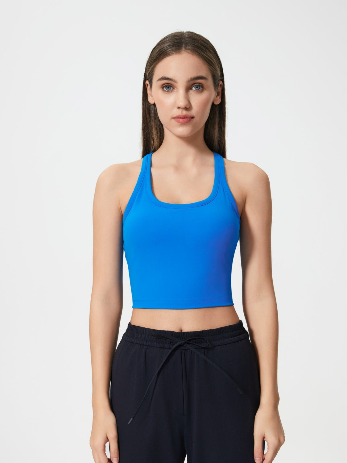 Millennia Scoop Neck Active Tank with Detachable Chest Pads - Ignition Fitness