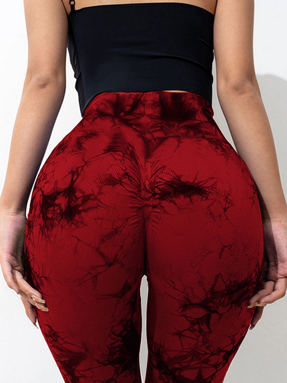 Tie-Dye High Waist Active Leggings - Ignition Fitness