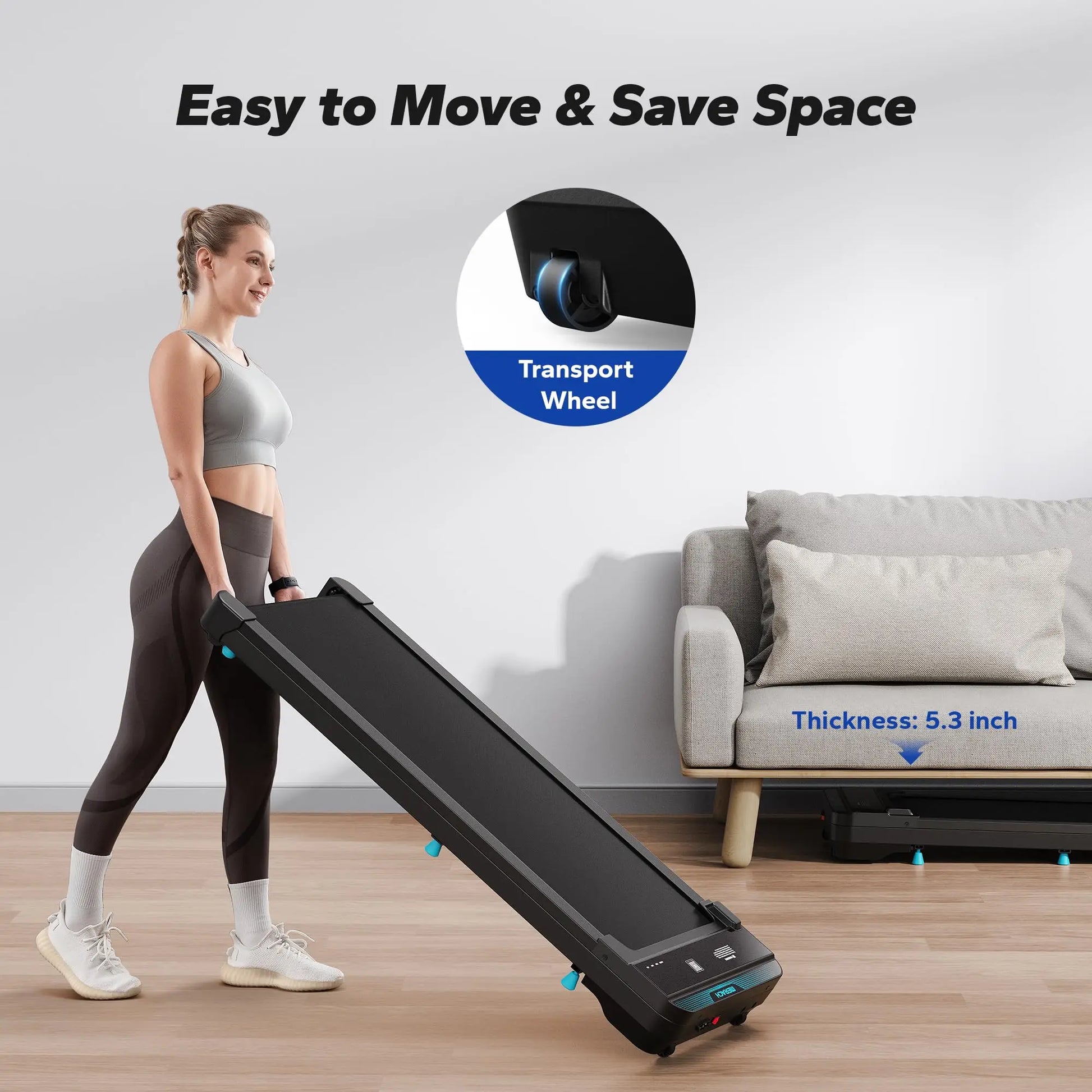 MERACH Walking Pad 2-in-1 Under Desk Treadmill - Ignition Fitness