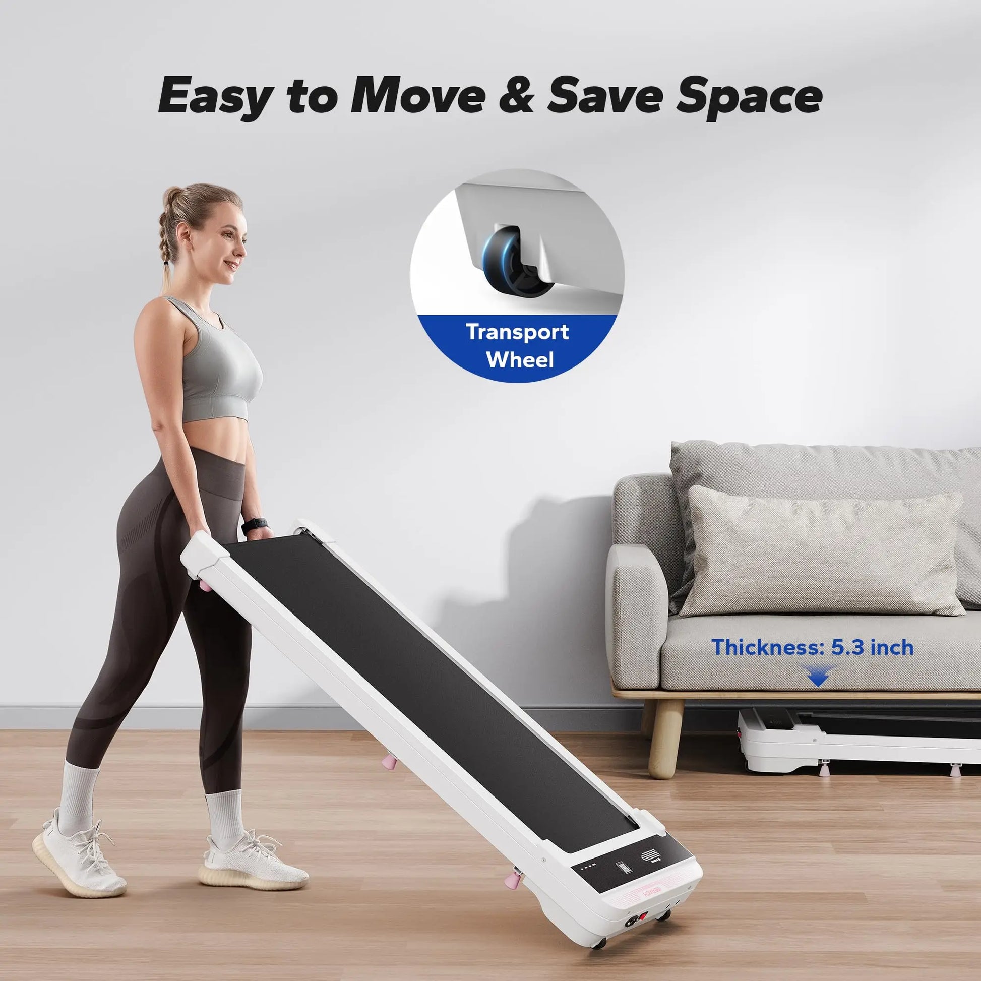 MERACH Walking Pad 2-in-1 Under Desk Treadmill - Ignition Fitness