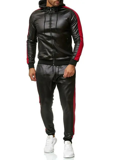 Hooded Jacket and Pants Jogging Suit Tracksuits - Ignition Fitness