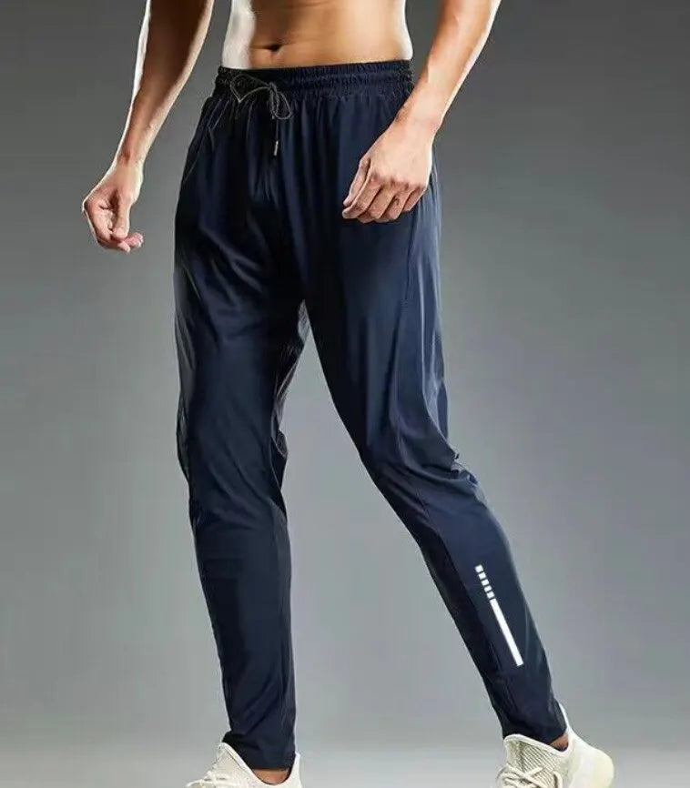 Summer Elastic Men Running Sport Pants Jogging Sweatpants Casual Outdoor Training Gym Fitness Trousers - Ignition Fitness