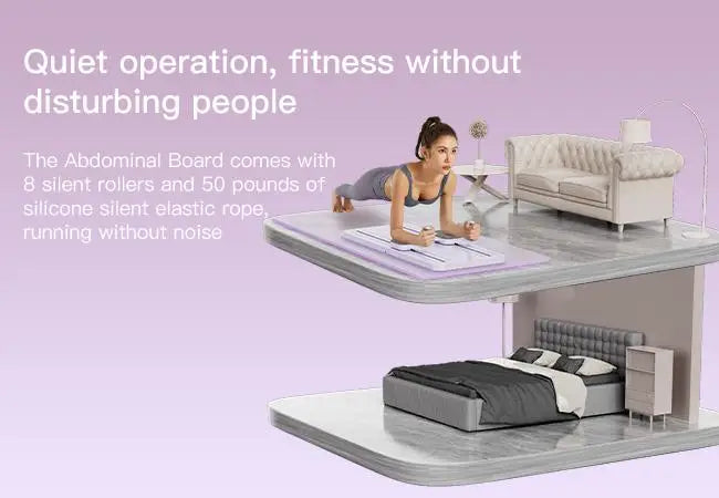 Umay Multifunctional Ab Exercise Board – Home Pilates Reformer for Abdominal & Core Strength Training