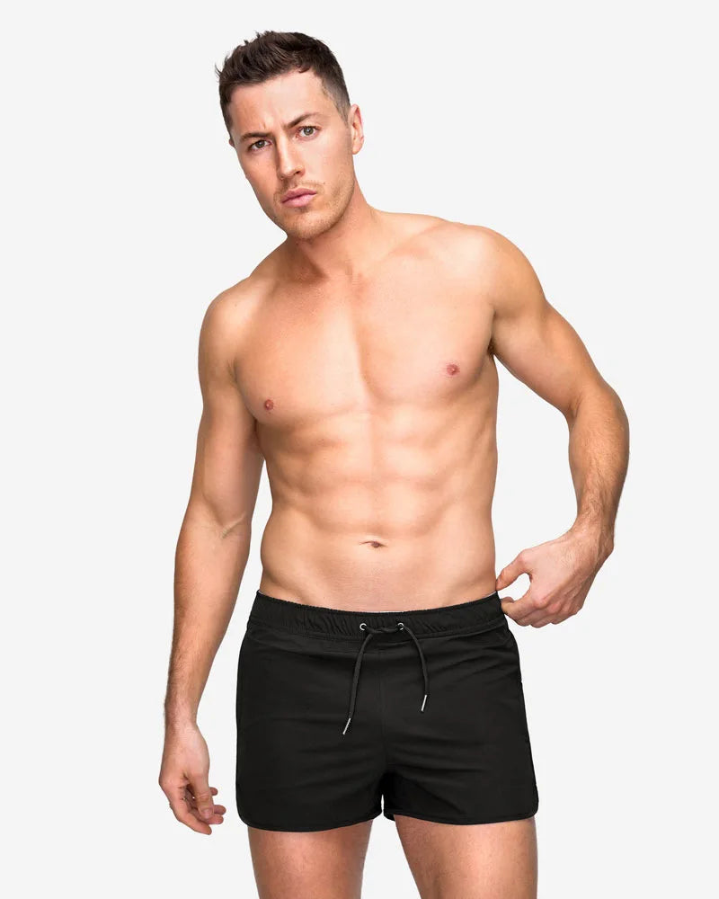 Quick Dry Mesh Training Sports Gym Shorts with Pockets