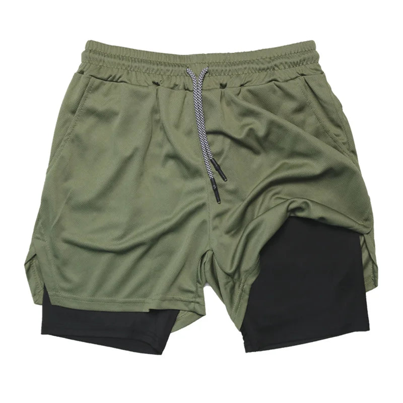 Men's 2-in-1 Running Shorts