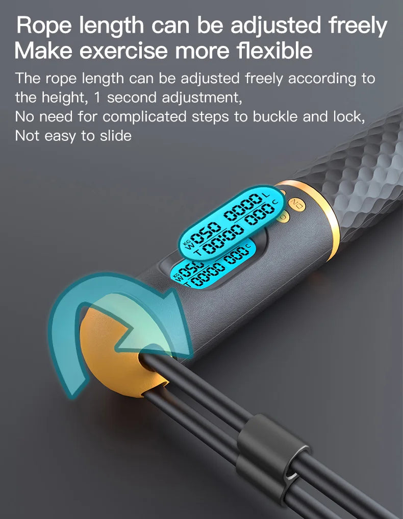 2-in-1 Digital Jump Rope