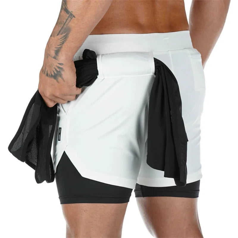 Men's 2-in-1 Running Shorts