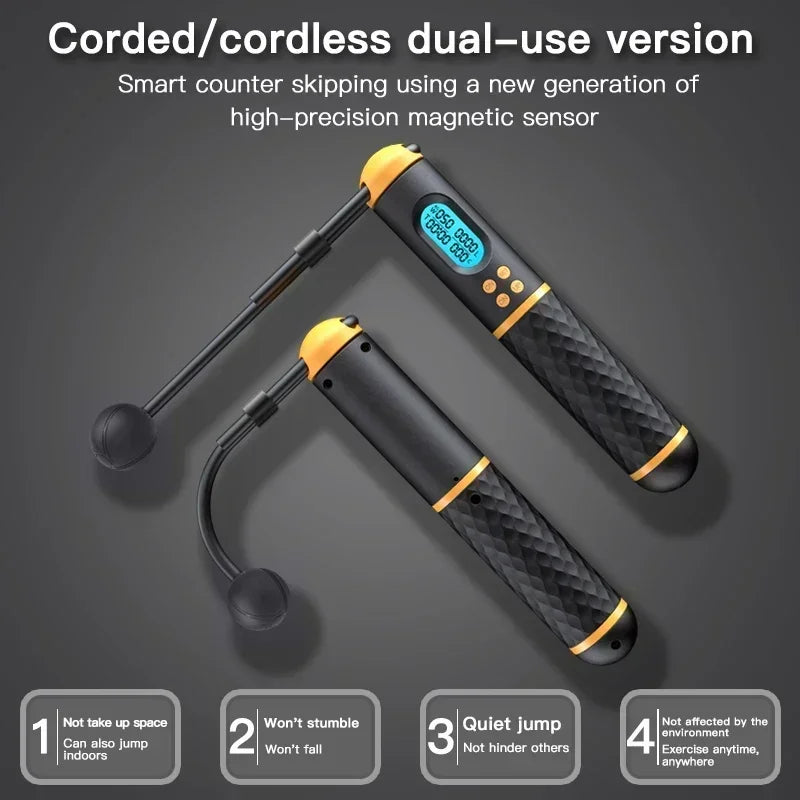 2-in-1 Digital Jump Rope