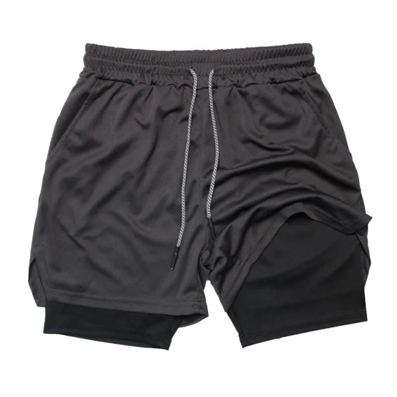 Men's 2-in-1 Running Shorts