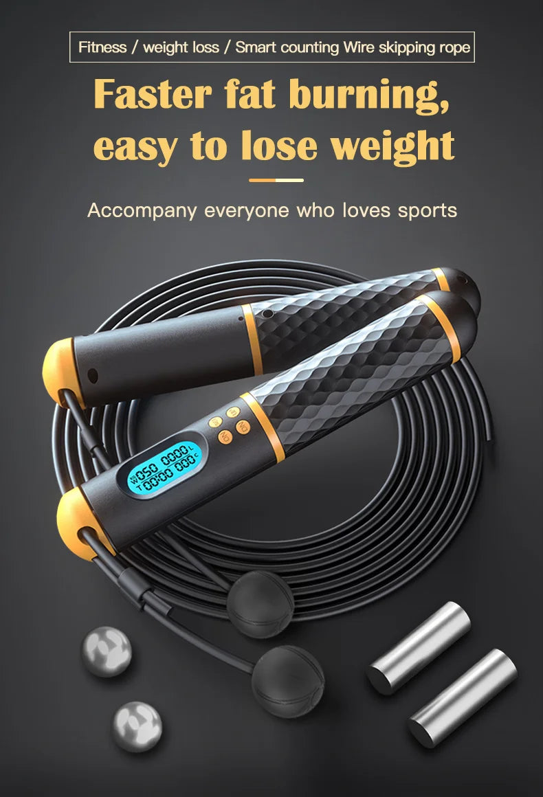 2-in-1 Digital Jump Rope