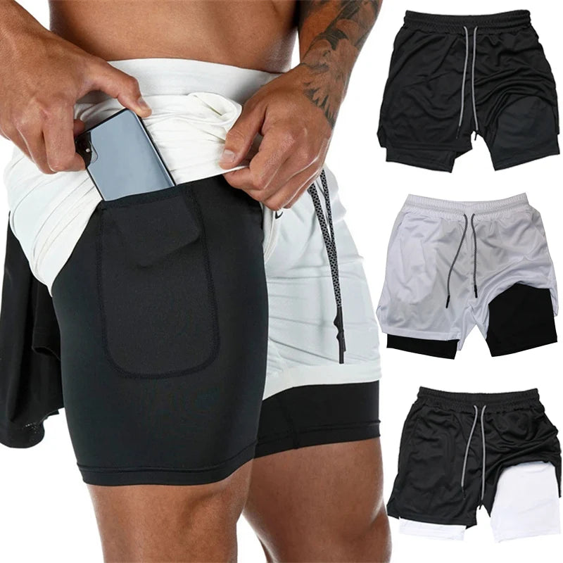 Men's 2-in-1 Running Shorts