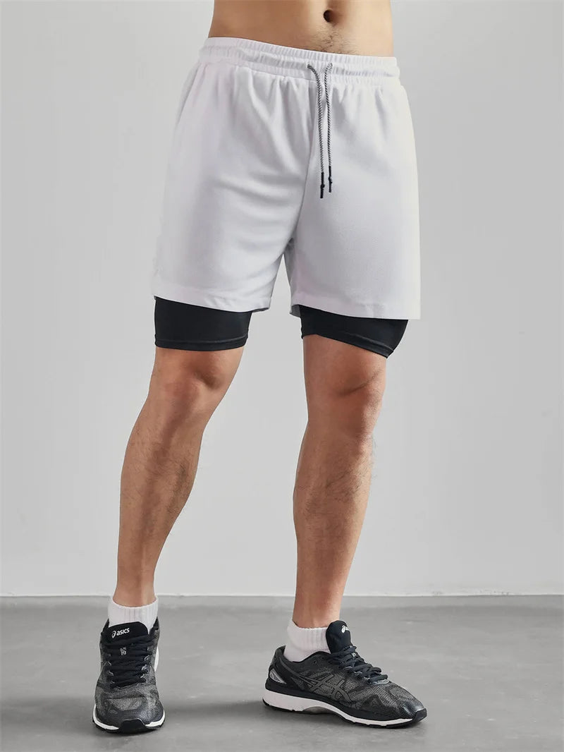 Men's 2-in-1 Running Shorts