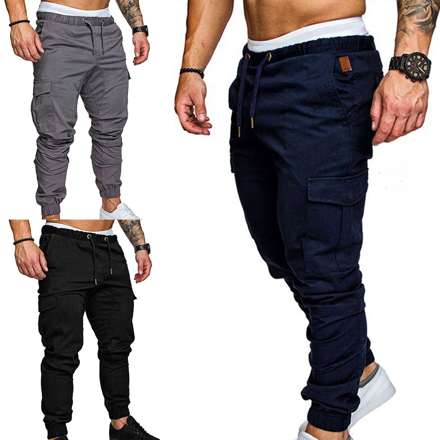 Casual Jogger Pants with Drawstring & Pockets - Ignition Fitness