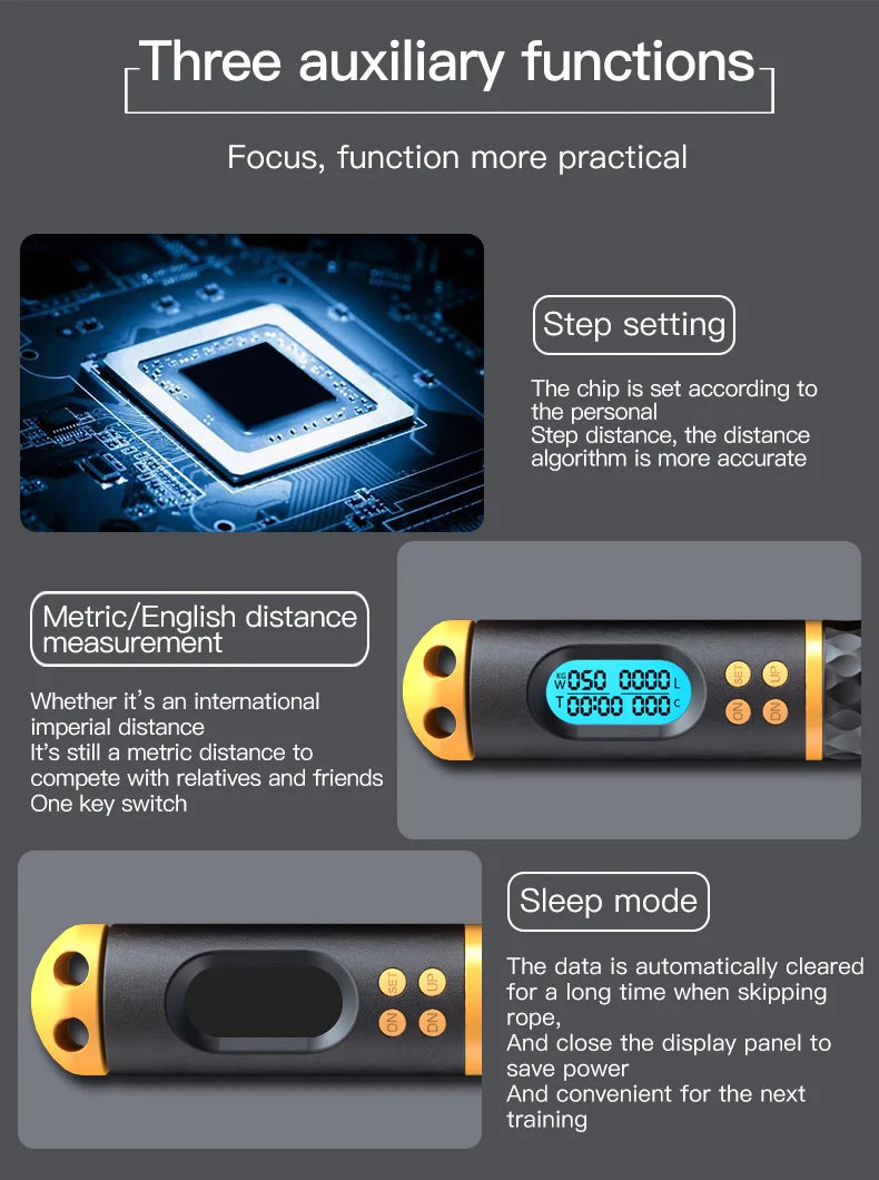2-in-1 Digital Jump Rope