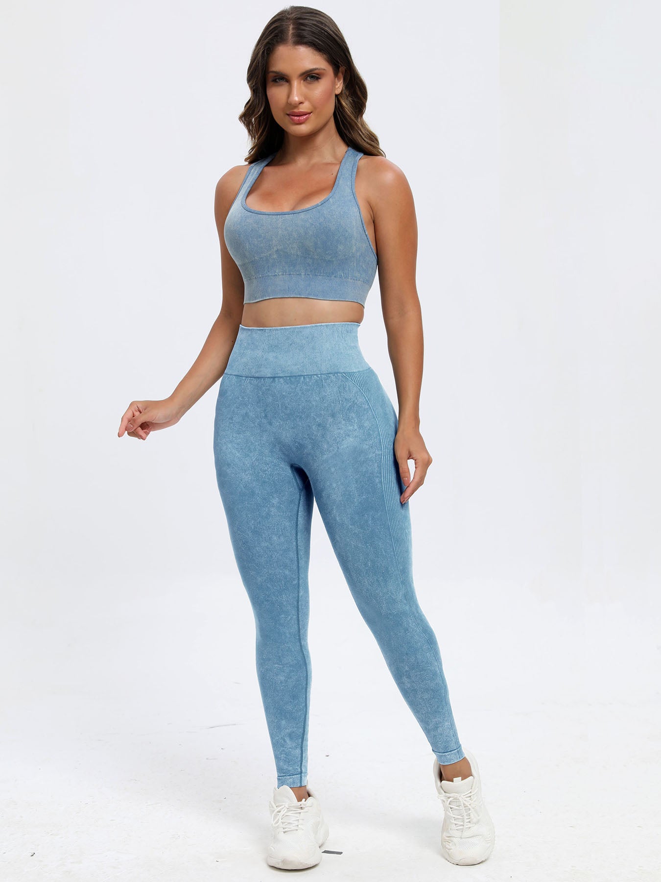 Scoop Neck Wide Strap Top and Pants Active Set - Ignition Fitness