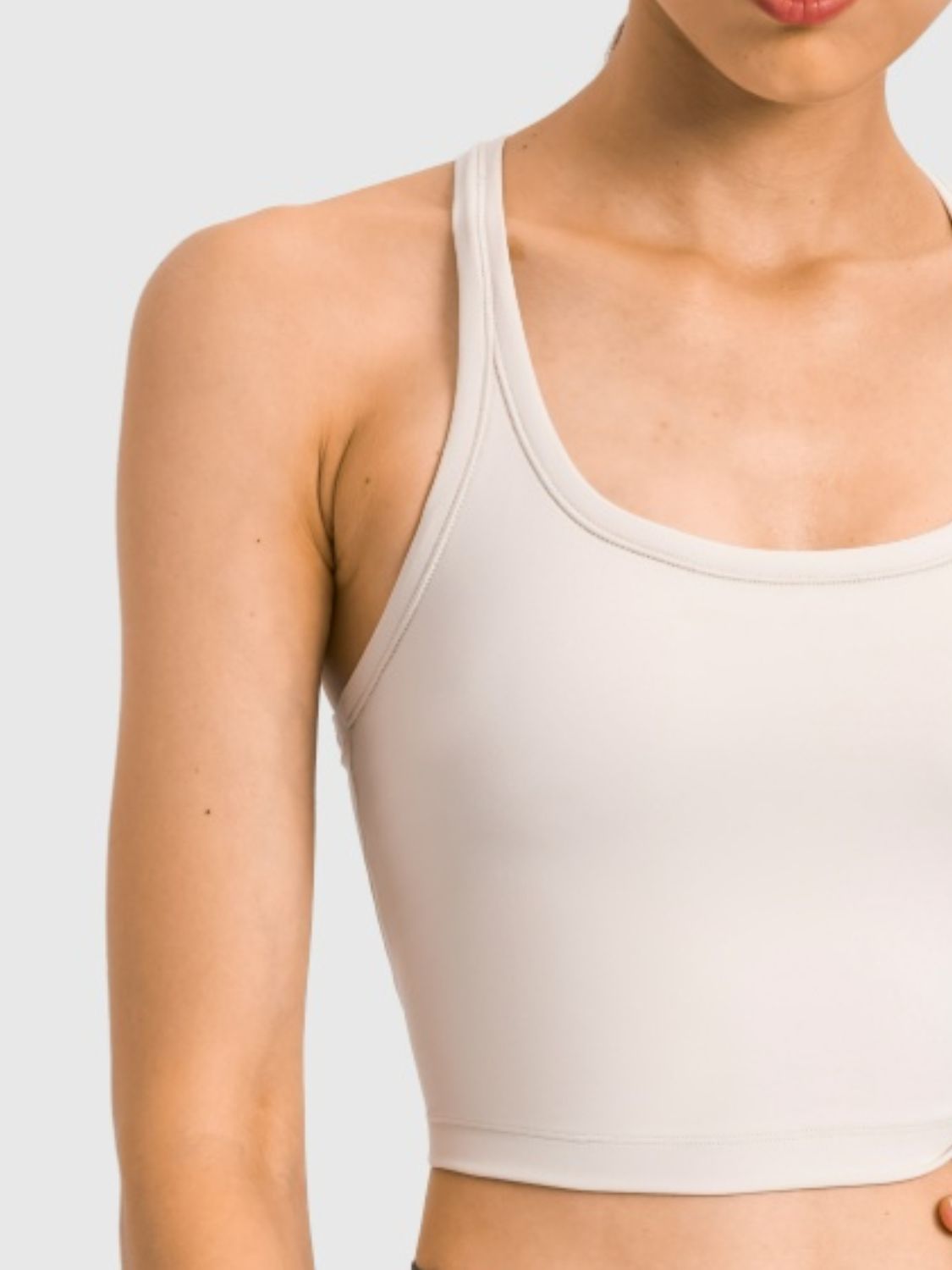 Millennia Scoop Neck Active Tank with Detachable Chest Pads - Ignition Fitness