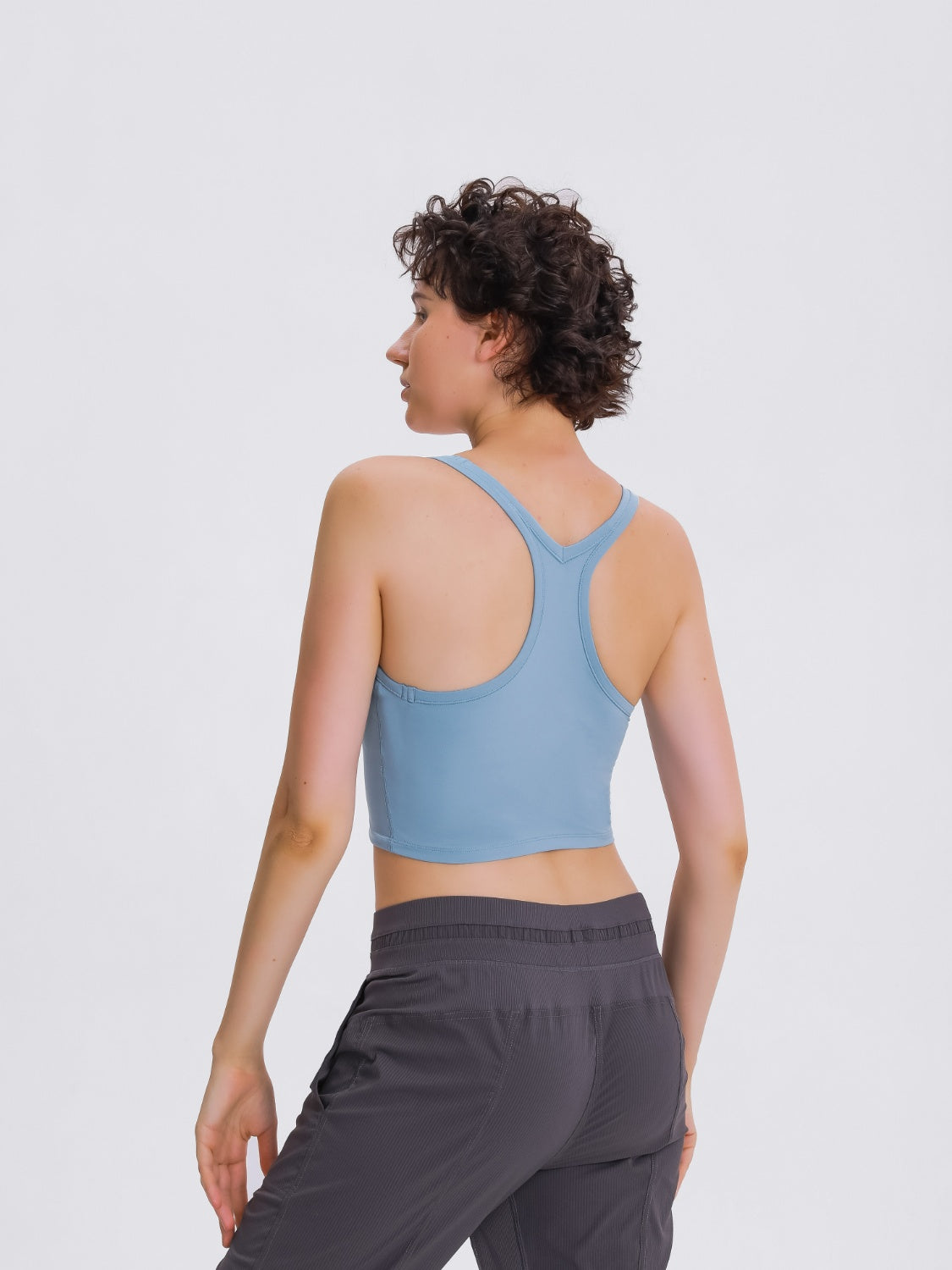 Millennia Scoop Neck Active Tank with Detachable Chest Pads - Ignition Fitness