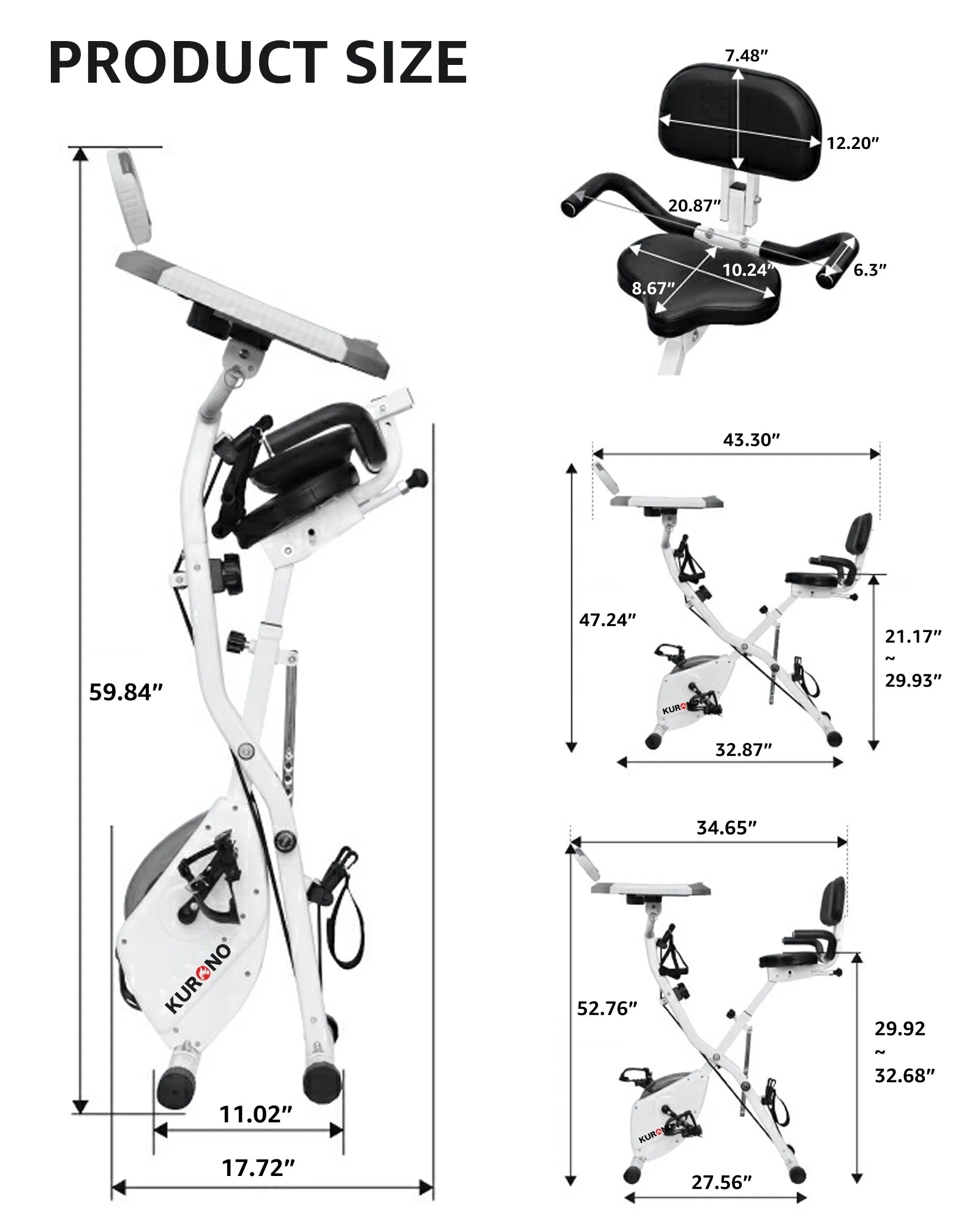 Home Workout GT819 Indoor Exercise Bike - Ignition Fitness