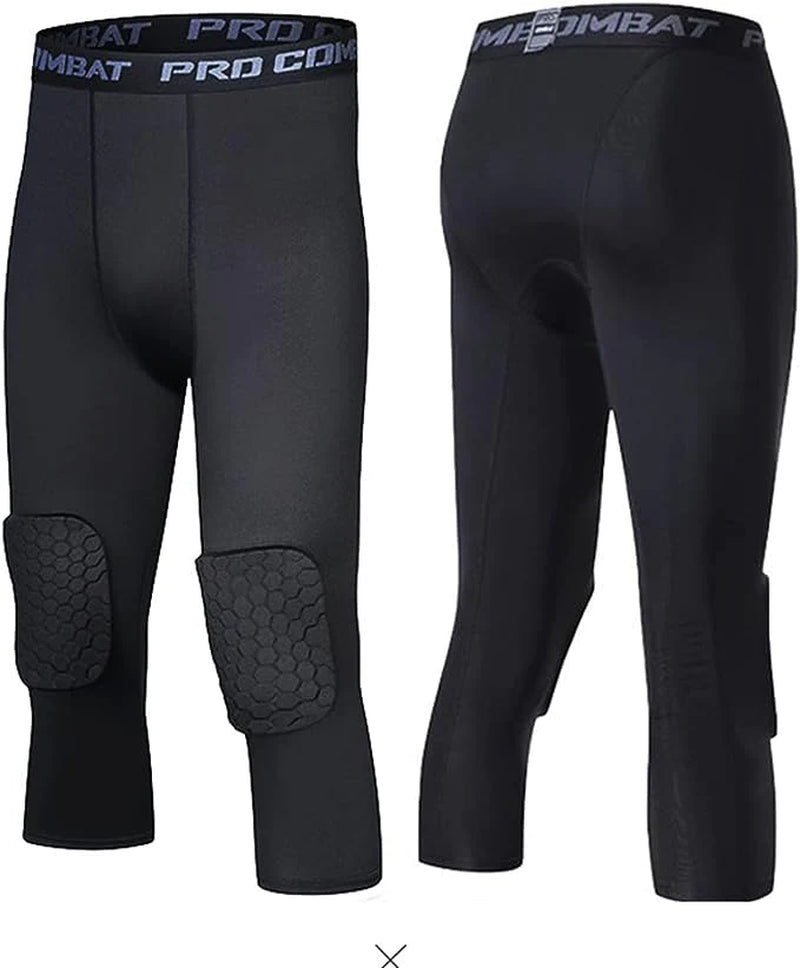 Basketball 3/4 Compression Workout Leggings - Ignition Fitness