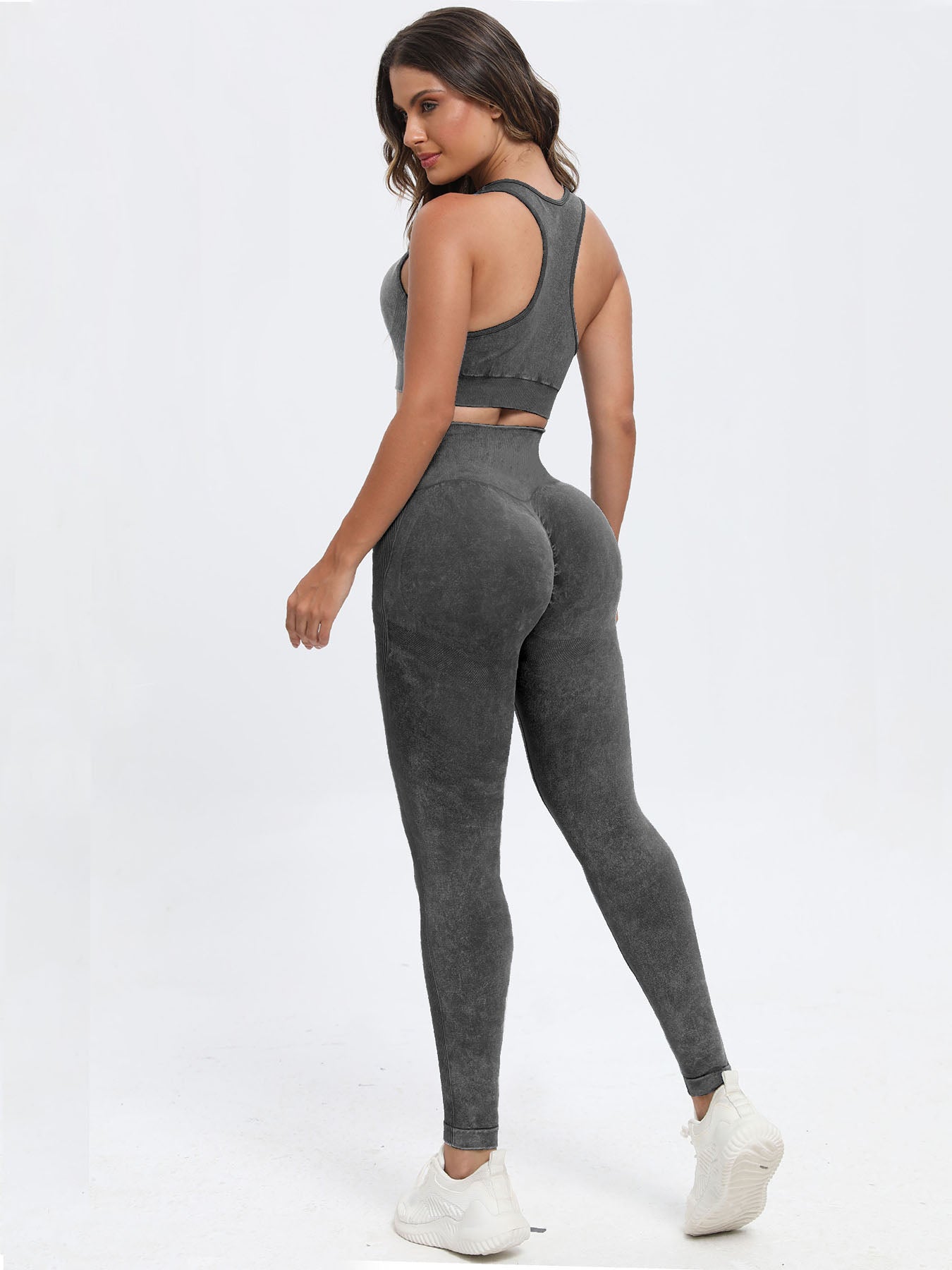 Scoop Neck Wide Strap Top and Pants Active Set - Ignition Fitness