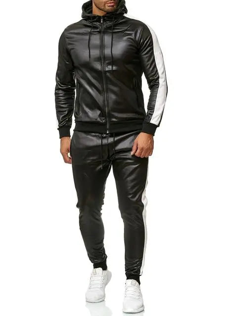 Hooded Jacket and Pants Jogging Suit Tracksuits - Ignition Fitness